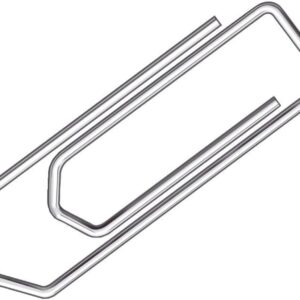 Q Connect No Tear Paper Clips Large Silver