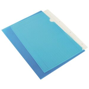 Q Connect Cut Flush Folder Blue