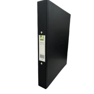 Q Connect 2 Ring Binder A4 Black