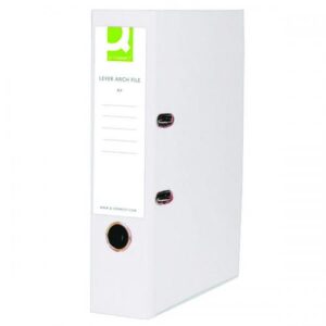 Q Connect Lever Arch File A4 White
