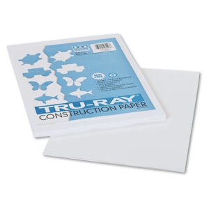 pacon Construction Paper White