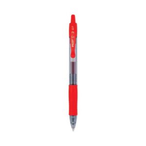 Pilot G2 Gel Rtr Pen Red  Fine 07