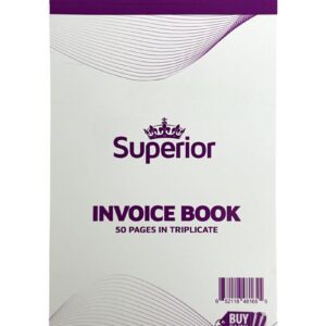 Superior Dup Invoice Book 8.5 X 5 100's