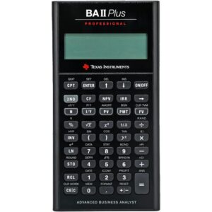 Texas Instrument Financial Calculator