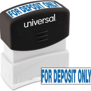 Unv Message Stamp - For Deposit Only