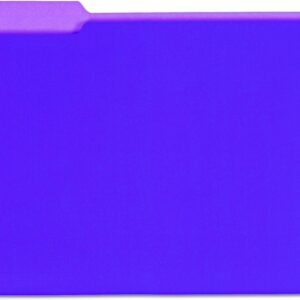 Unv Interior File Folder Legal Size Violet