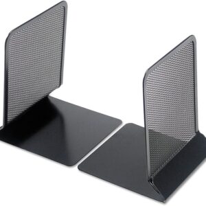 Unv Mesh Book Ends Black