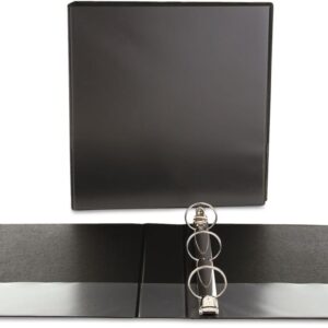 Unv Econ 3(O) Ring View Binder 1.5 Blk