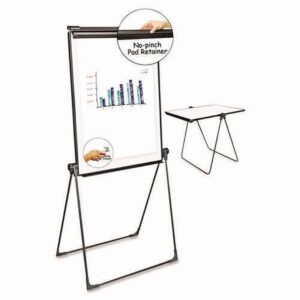 Unv White Dry Erase Board & Easel