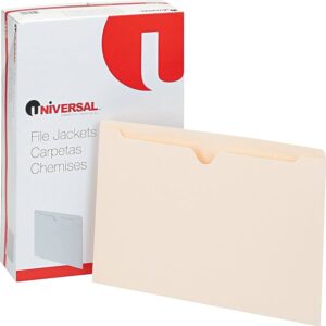 Unv File Jacket Manilla - Open Top