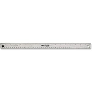 Acme Stainless Steel Ruler 18"