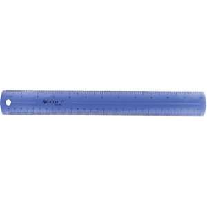 Acme Plastic Ruler 12"