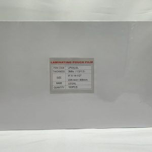 Laminating Pouch 3 Mil 9x14.5