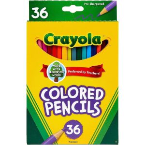 Crayola Coloured Pencils Pk/36