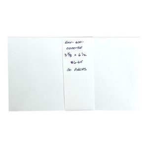 White Envelope 90g 92x165 (3.62x6.5)