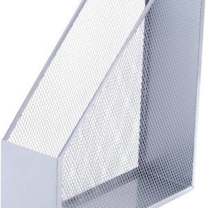 Q Connect Mesh Magazine File Silver