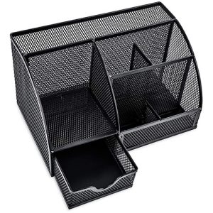 Q Connect Mesh  Curved Organizer Black