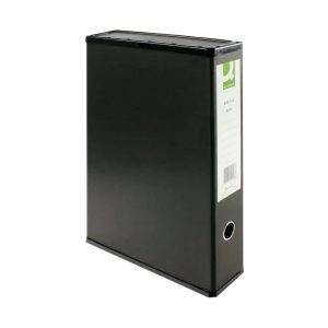 Q Connect Box File Black F/Cap