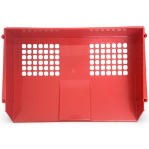 Q Connect Wide Entry Tray Red