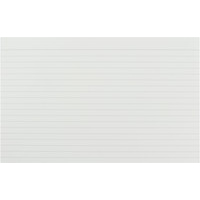 Q Connect Record Cards 8" X 5" Ruled