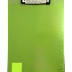 Charles Leonard Clipboard Plastic Letter Neon Gree