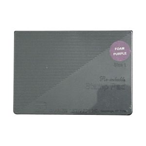 Charles Leonard Stamp Pad Foam #1 Purple