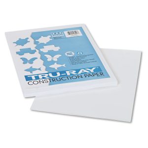 pacon Construction Paper White