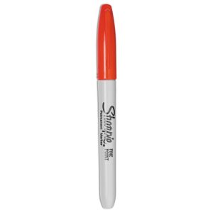 Sharpie Permanent Marker Red Fine