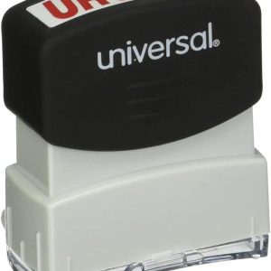 Unv Message Stamp -Urgent Red