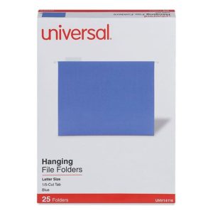 Unv Hanging Folder Letter Blue
