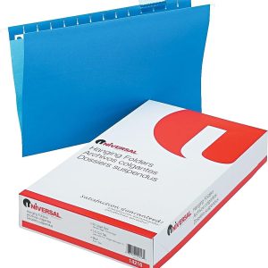 Unv Hanging Folder Lgl Blue