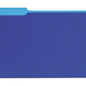 Unv Interior File Folder Legal Blue
