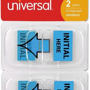 Unv Tape Flag Initial Blue