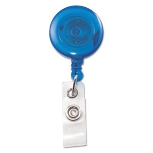 Advantus Retractable Badge Reel 30"Blue