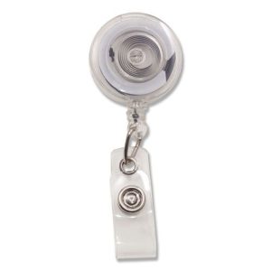 Advantus Badge Reel Clear