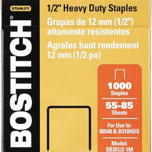Bostitch Heavy Duty Staples 1/2"(1000's)