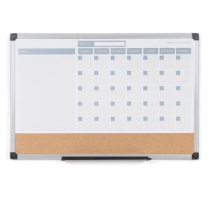 Mastervision White Erase Board Pla 18x24