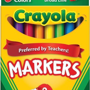 Crayola  Marker Broad Pk/8