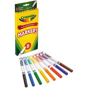 Crayola Marker Fine Pk/8