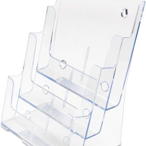 Deflecto Plastic Magazine Holder
