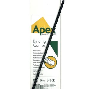 Fellowes Binding Comb 6mm Black