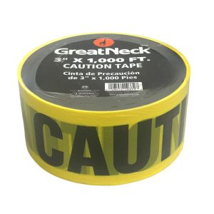 Adhesive Tape Caution