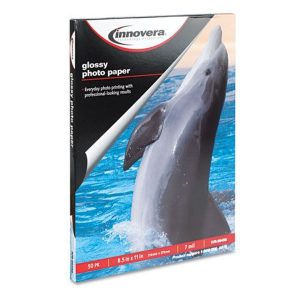 Innovera Photo Paper Gloss 8.5x11  50Pk