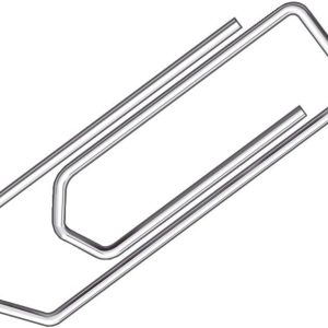 Q Connect No Tear Paper Clips Large Silver