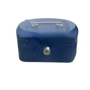 Q Connect Cash Box 6" Blue