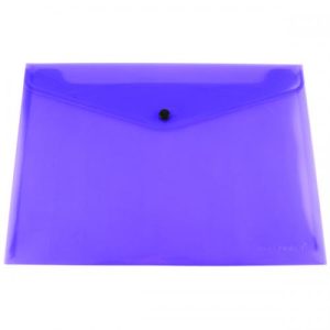 Q Connect Document Folder A4 Purple