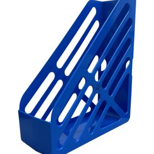 Q Connect Plastic Magazine Rack Blue