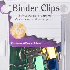 Charles Leonard Binder Clip Met Ast Sz