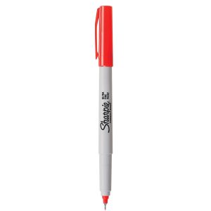 Sharpie Permanent Marker U/F Red
