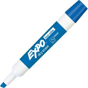 Expo Dry Erase L/Odor Marker Blue